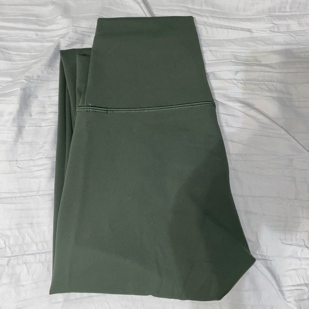 Lululemon Wunder Train High-Rise Tight 28” Smoked Spruce